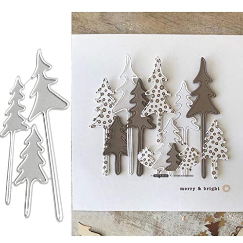 Car Christmas Tree Metal Cutting Dies Stencil DIY Scrapbooking Card Making Craft